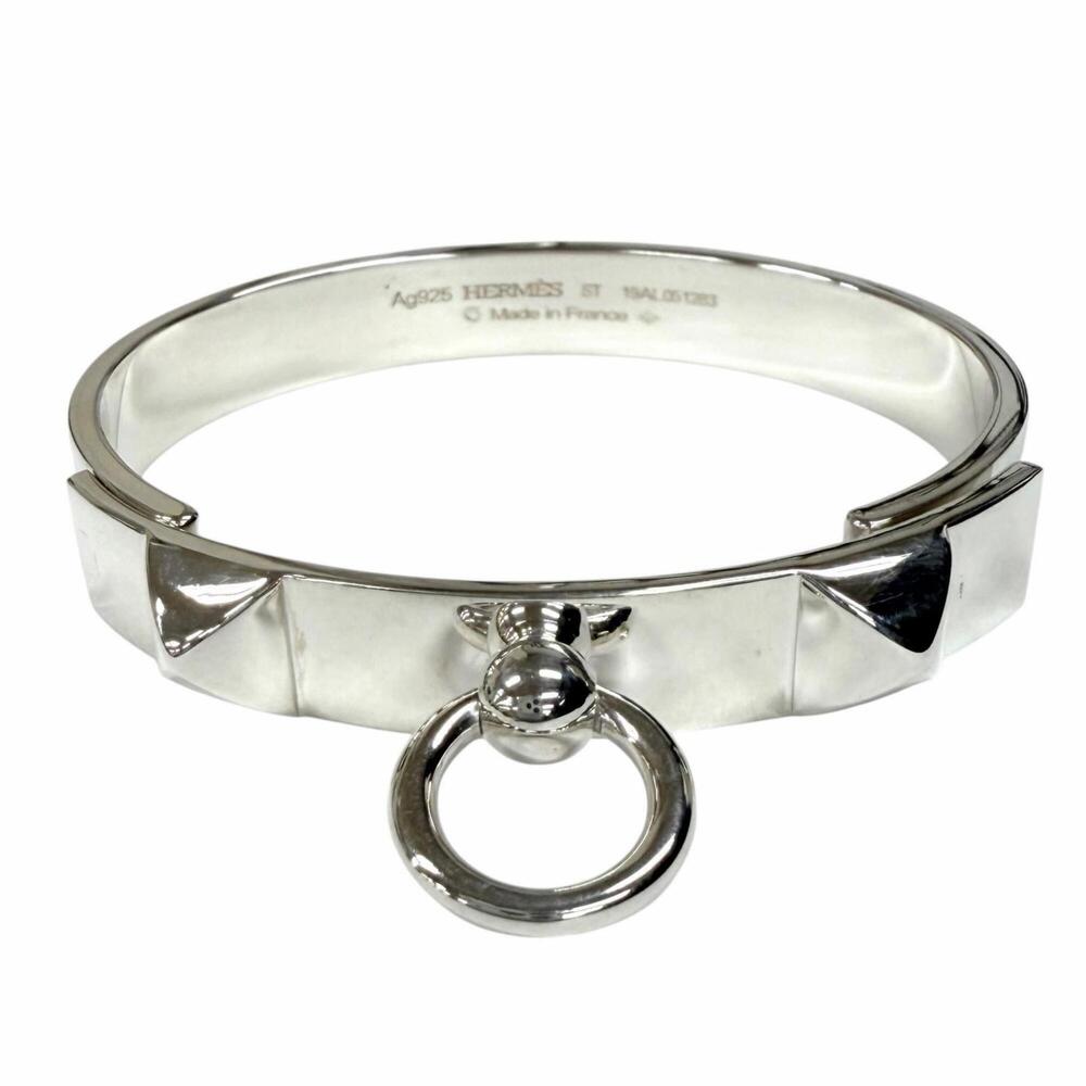 HERMES Silver Charm Bracelet
